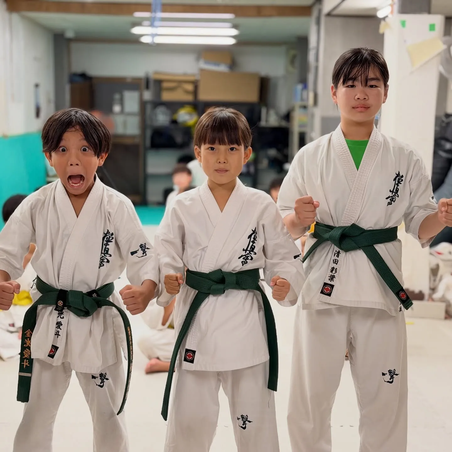 緑帯!これからもファイト!