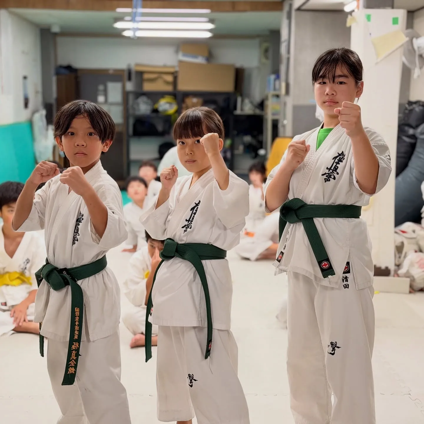 緑帯!これからもファイト!