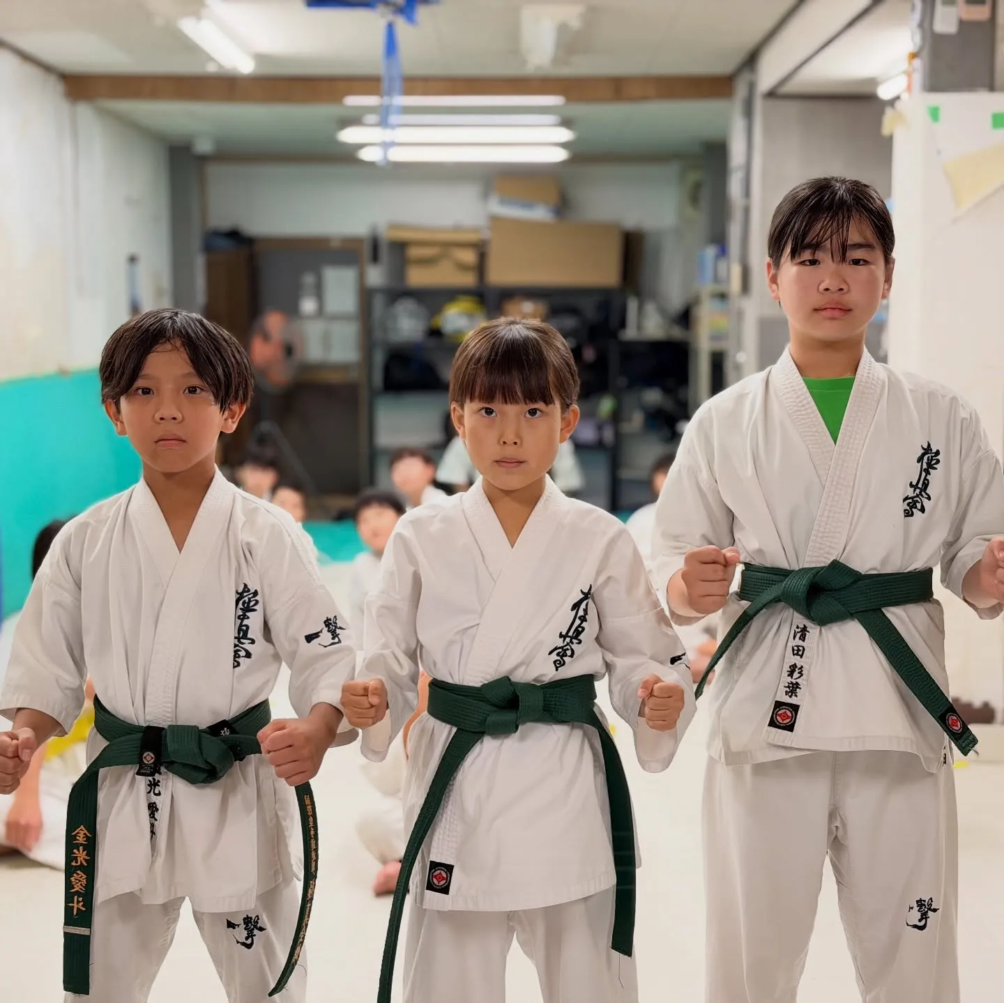 緑帯!これからもファイト!