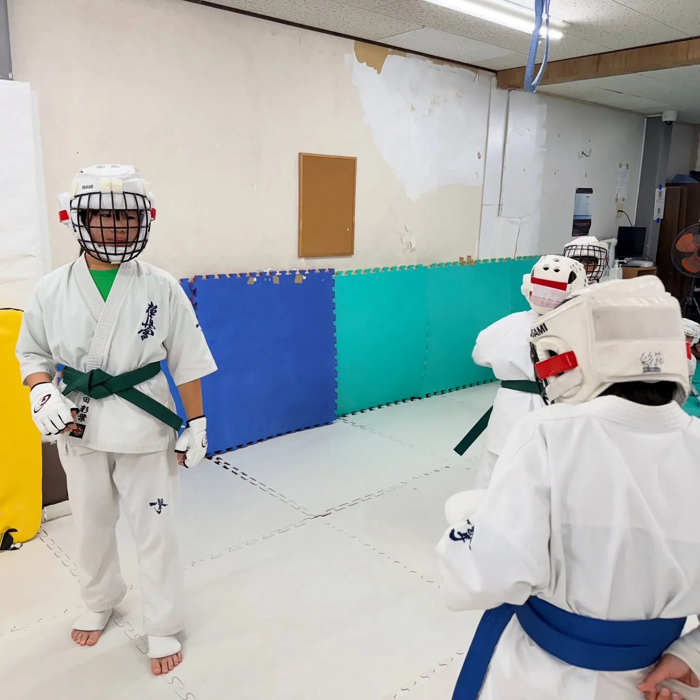 雨の中頑張りました!