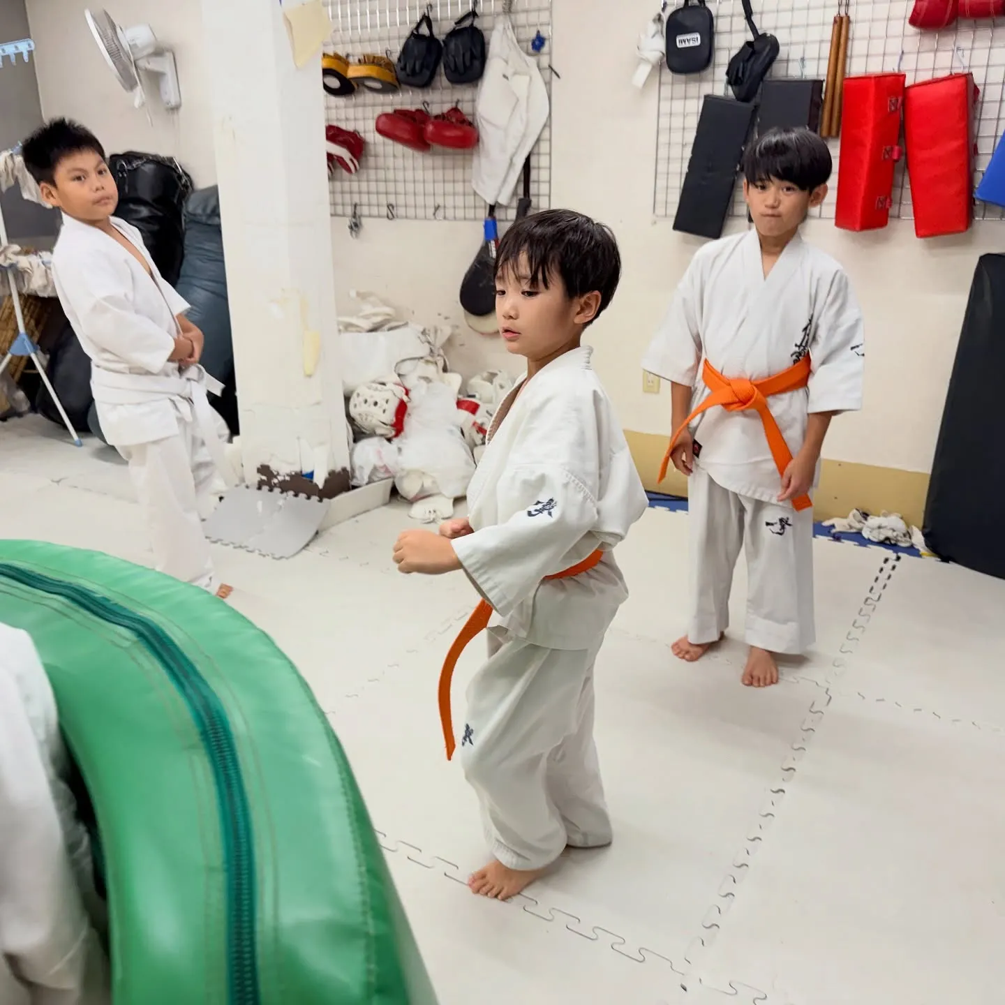 雨の中頑張りました!