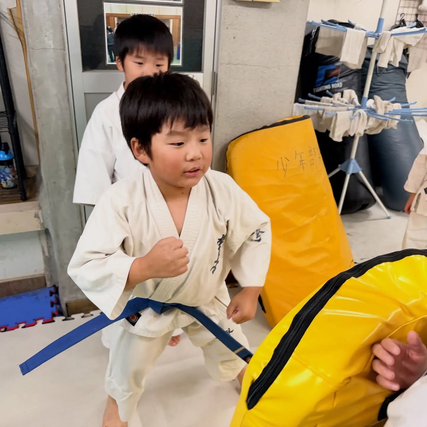 雨の中頑張りました!