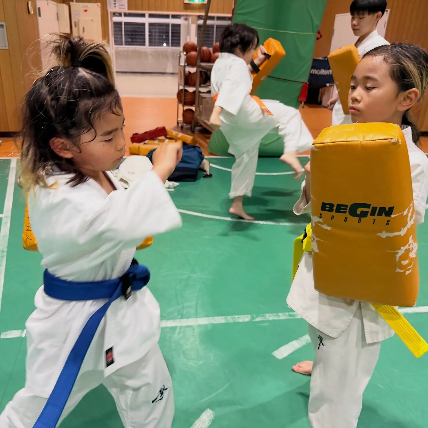 インフルエンザに気をつけて稽古頑張ろう！ファイト！