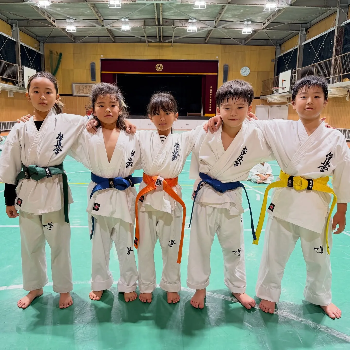 帯に合う力身につけてね!ファイト!