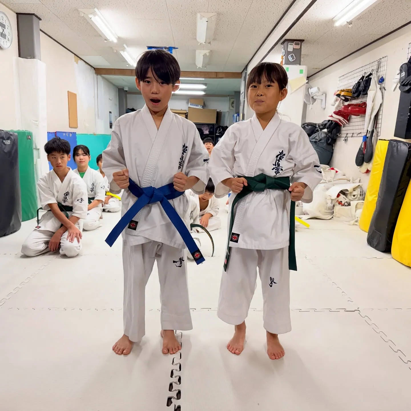 新しい帯！ファイト！