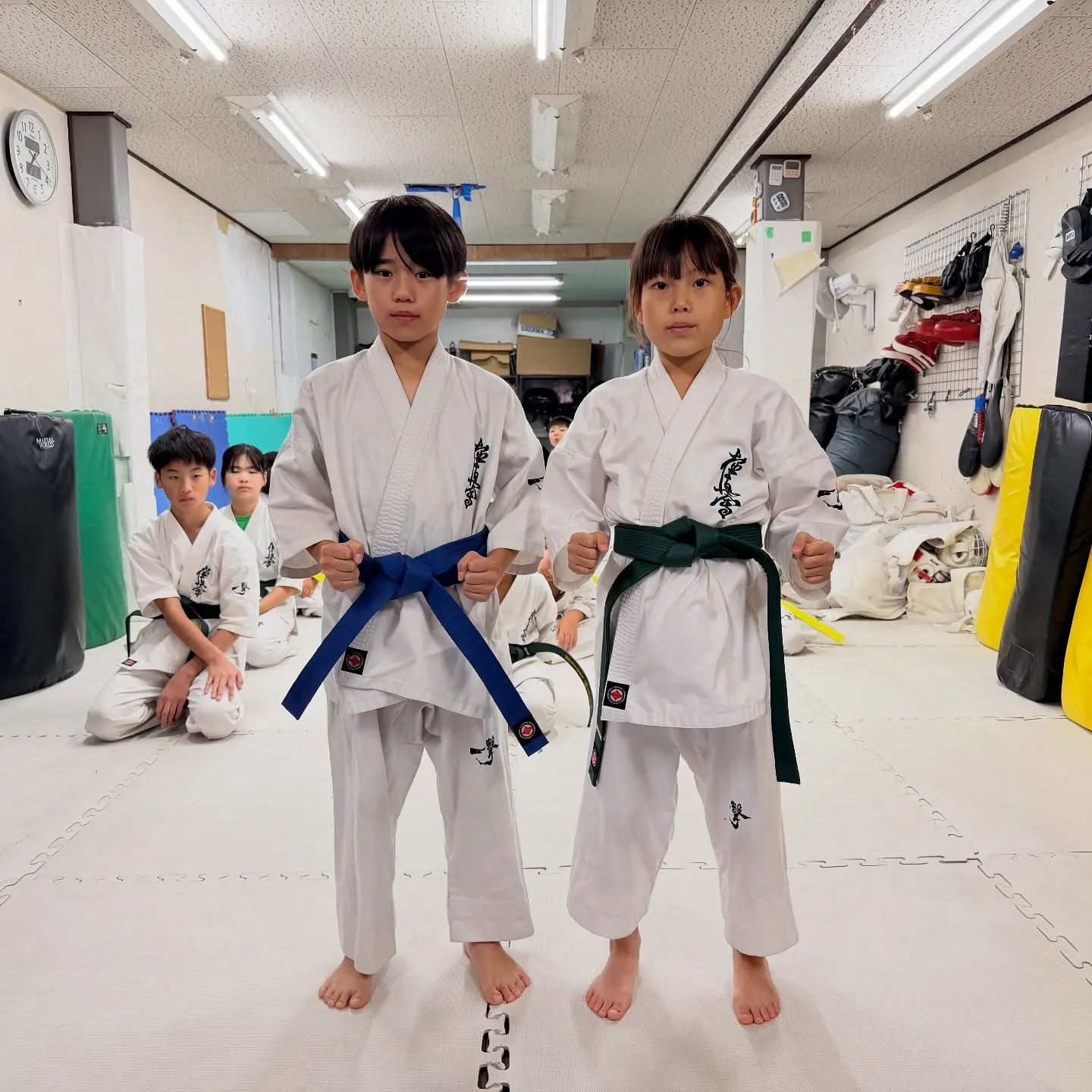 新しい帯！ファイト！