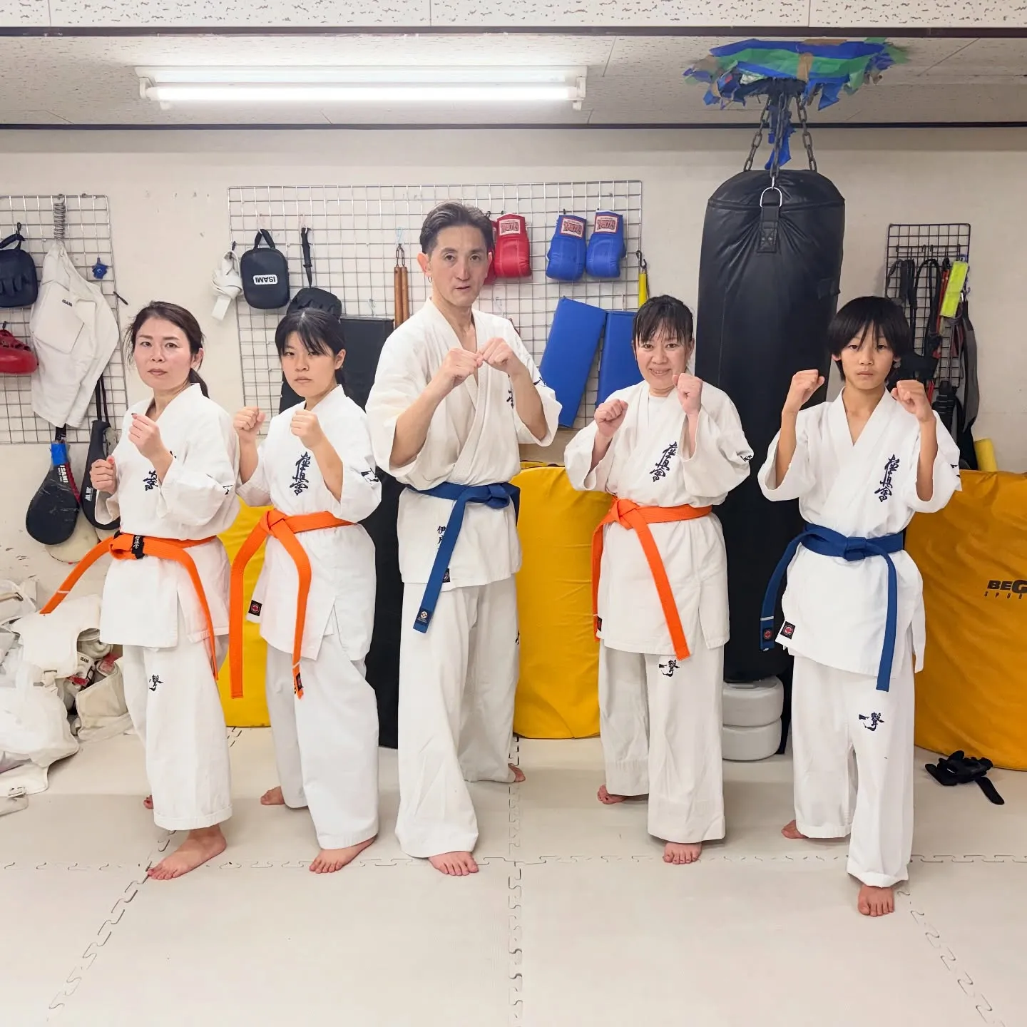 一般部！黒帯目指して稽古頑張ろう！