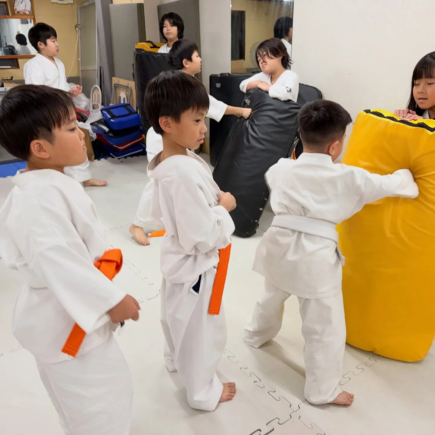 色帯になったね！この気持ちを忘れずに稽古頑張ろう！