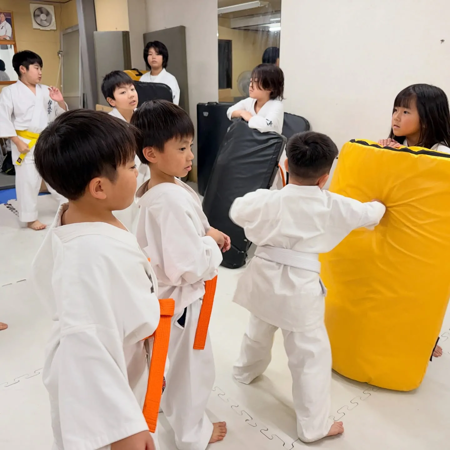 色帯になったね！この気持ちを忘れずに稽古頑張ろう！