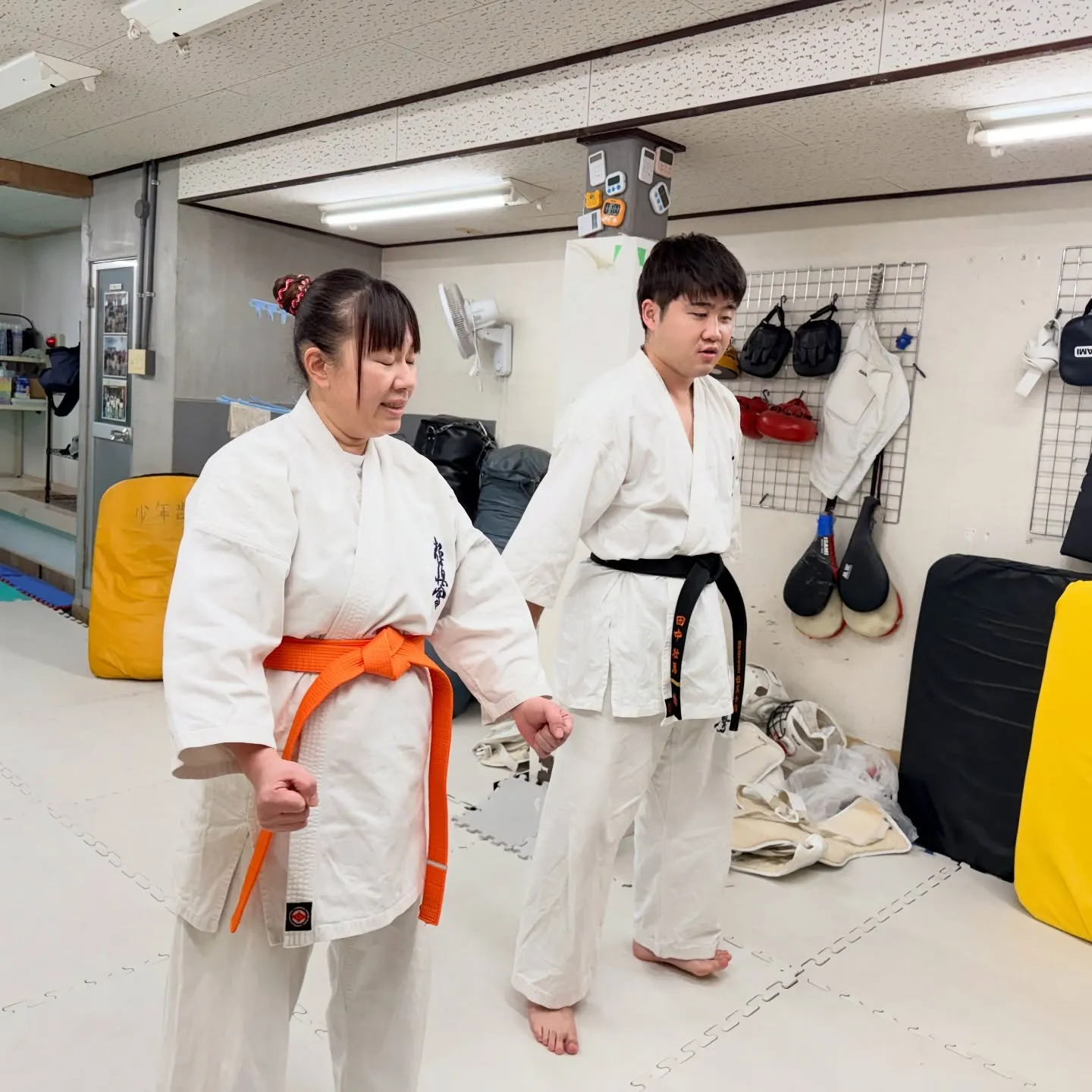 一般部！寒さに負けず頑張ろう！