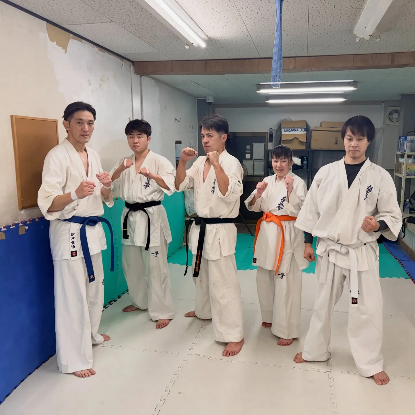 一般部！寒さに負けず頑張ろう！