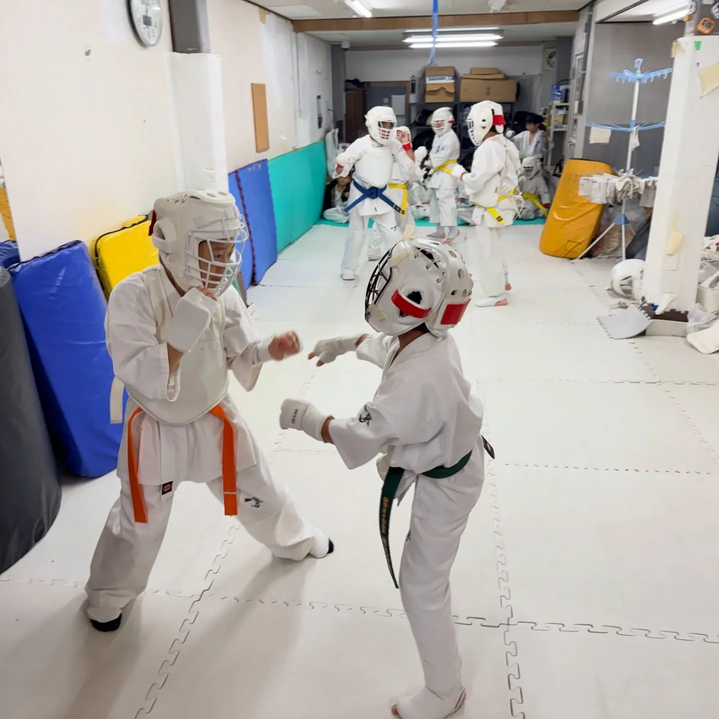 今日もみんな頑張りました！