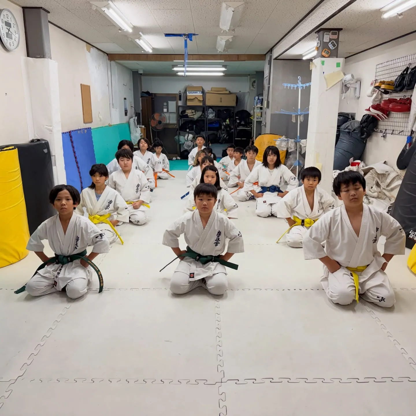 今日もみんな頑張りました！