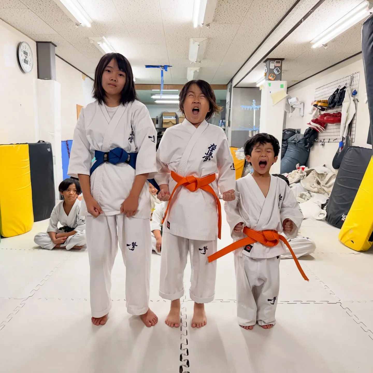 今日もみんな頑張りました！