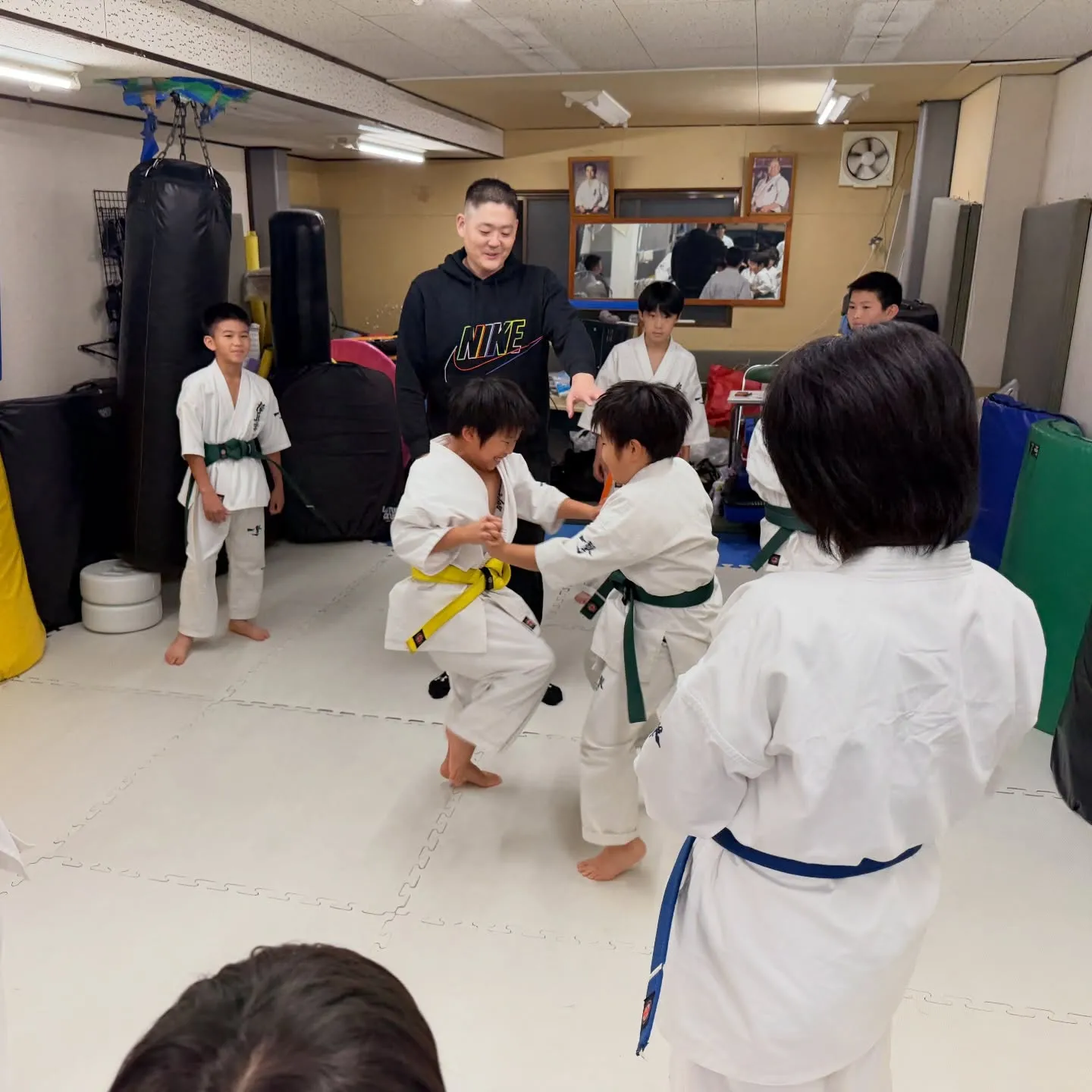 今日は千葉から荒田支部長が来ました！