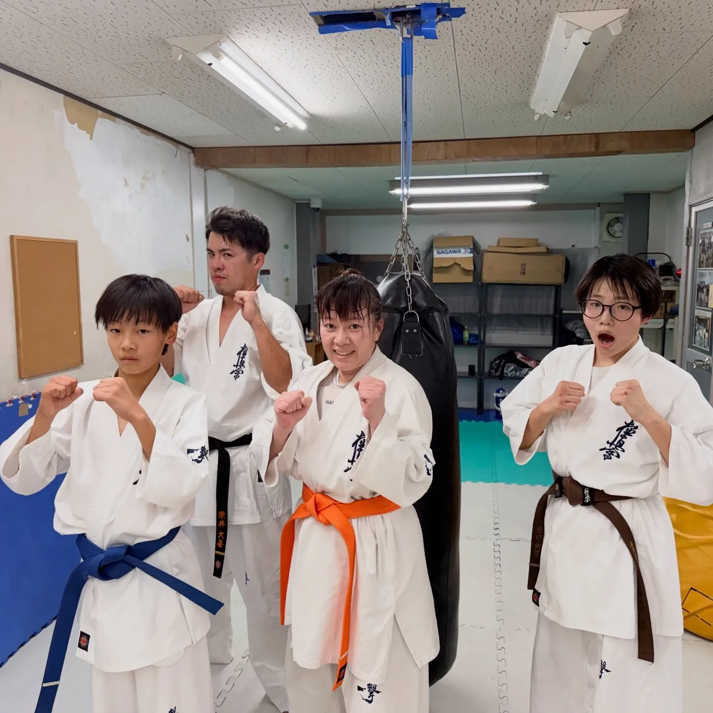 一般部！寒さに負けずに頑張ろう！