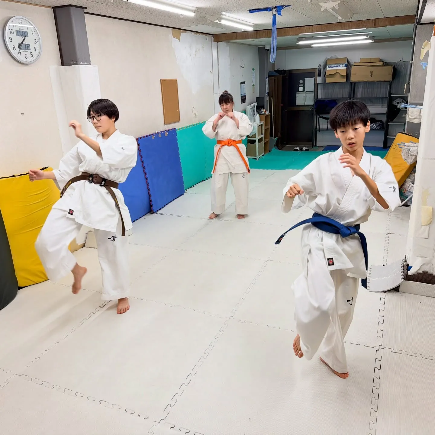 一般部！寒さに負けずに頑張ろう！