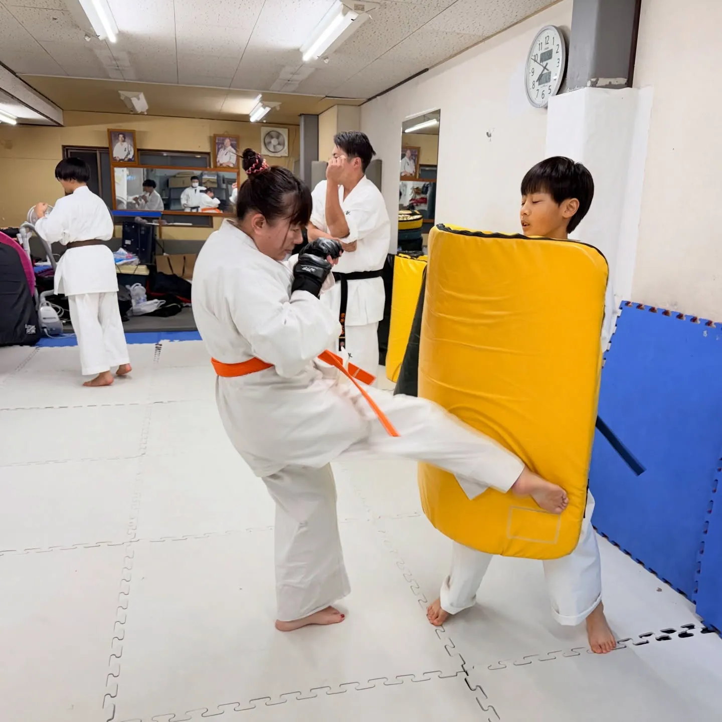 一般部！寒さに負けずに頑張ろう！