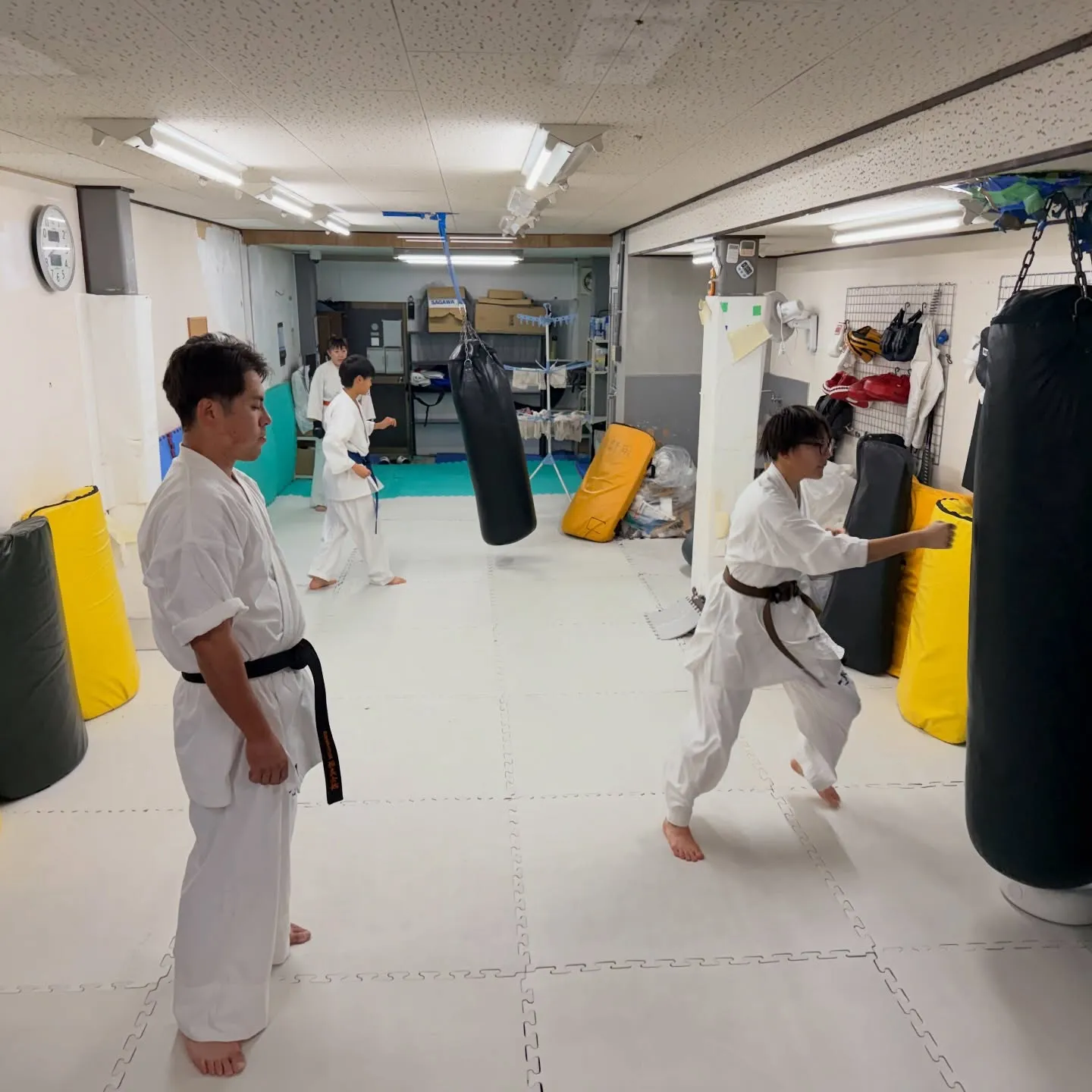 一般部！寒さに負けずに頑張ろう！