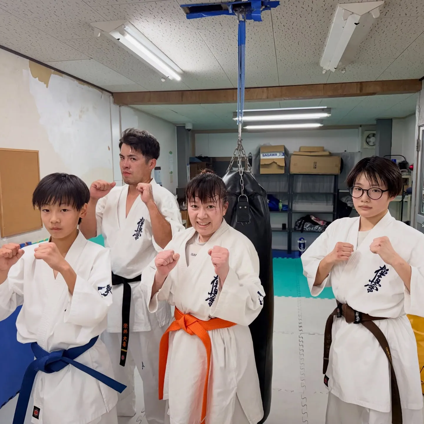 一般部！寒さに負けずに頑張ろう！