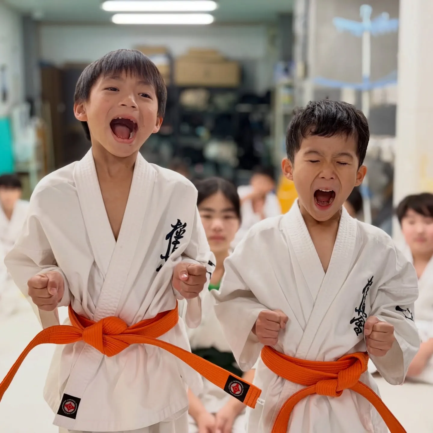 元気よく！ファイト！