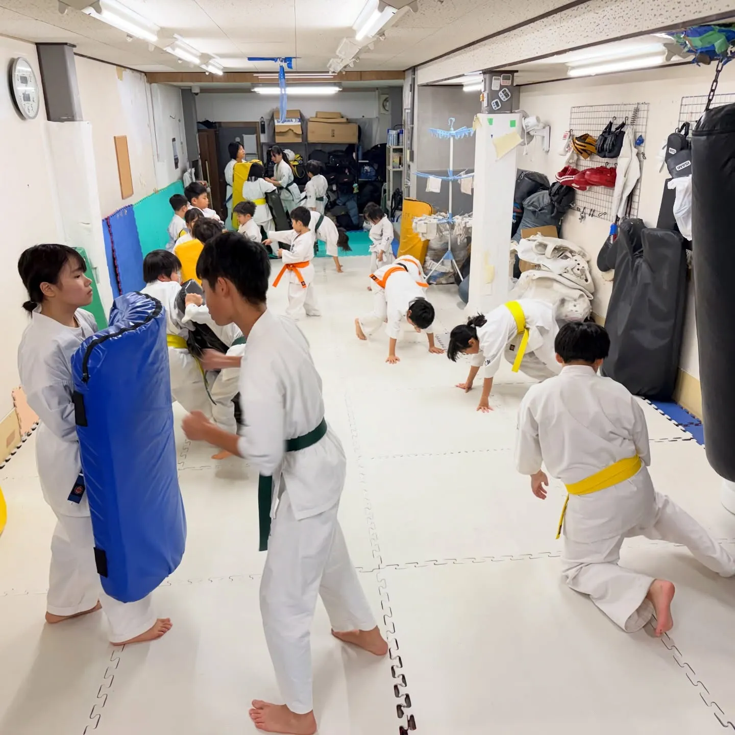 少年部！今週も張り切っていこう！押忍！