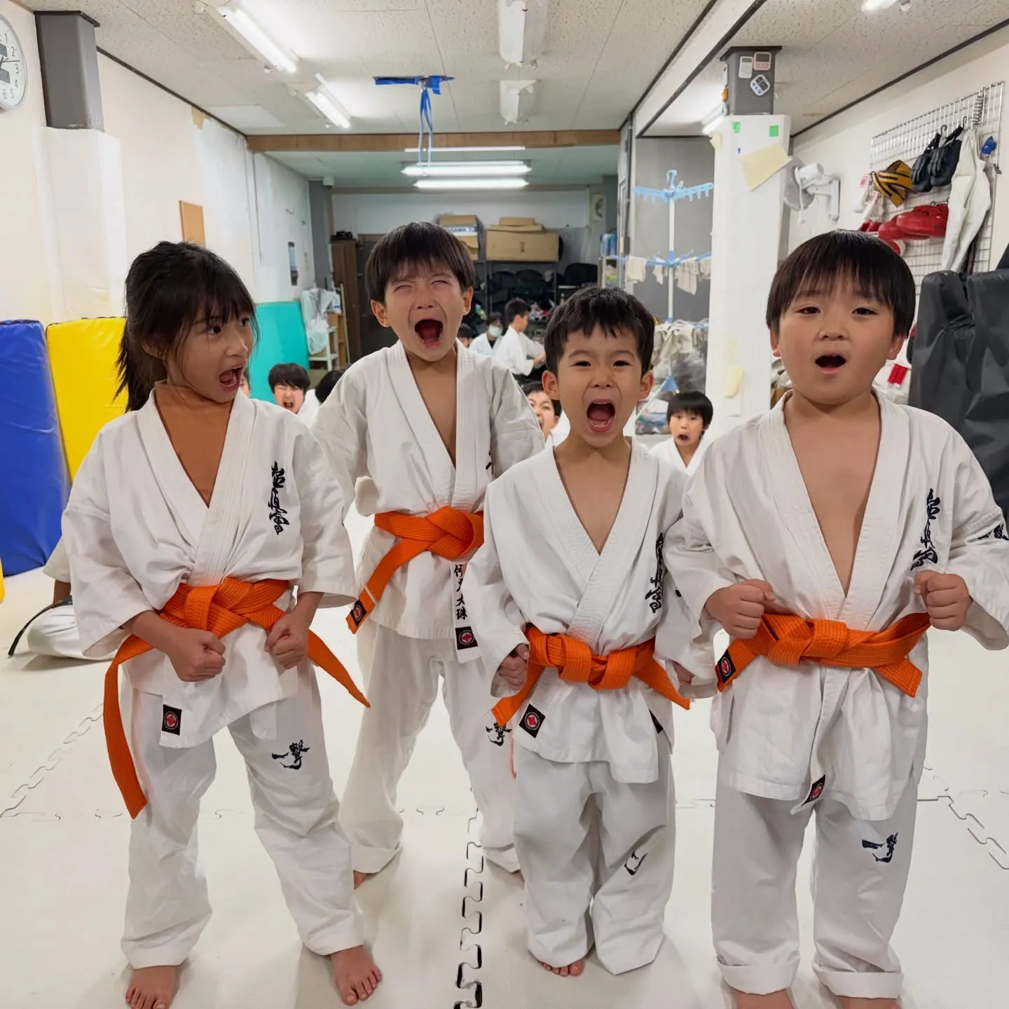 少年部！雨にも負けず頑張りました！