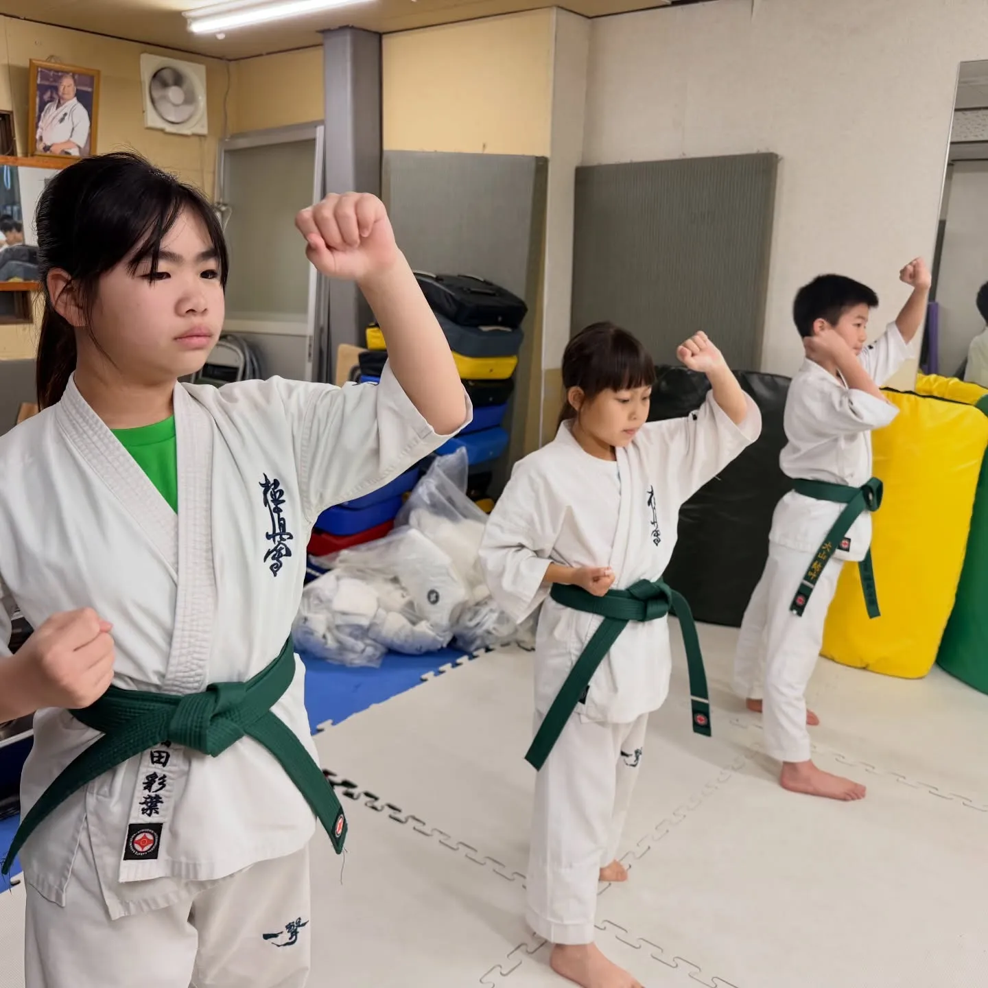 少年部！雨にも負けず頑張りました！