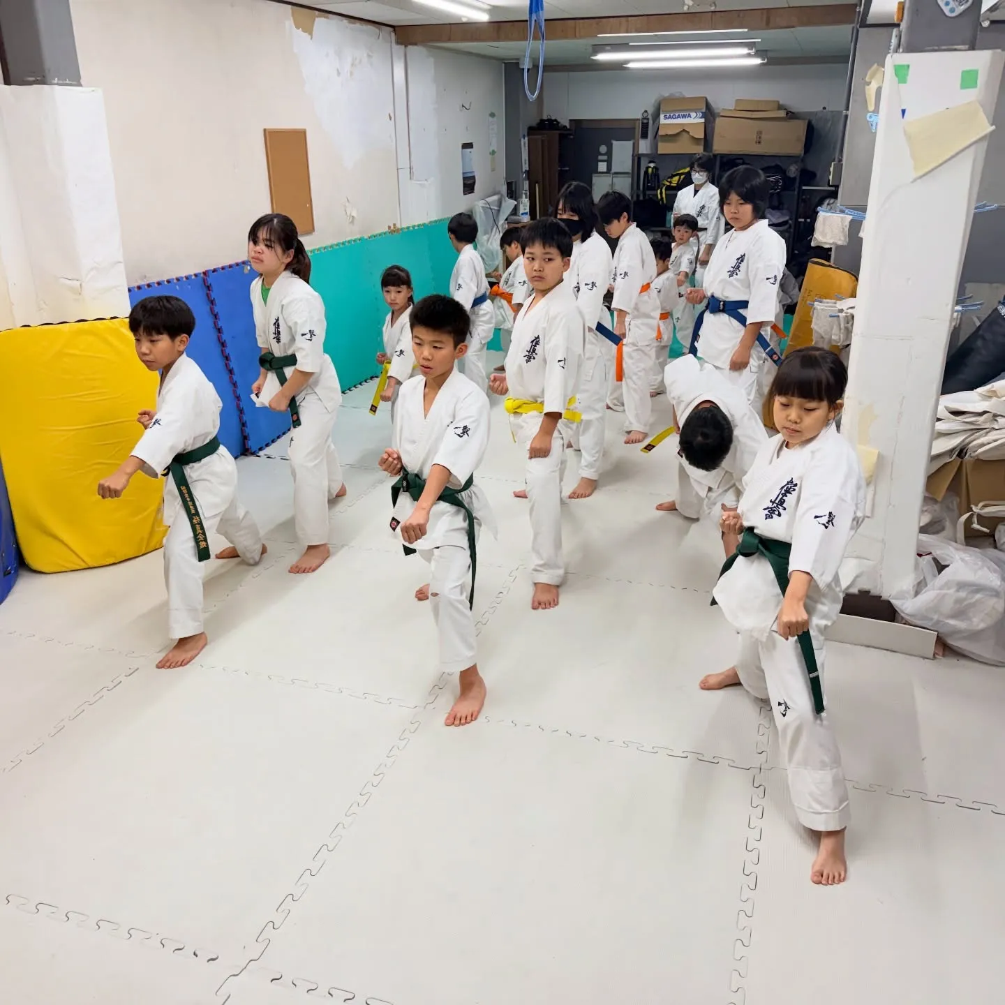 少年部！雨にも負けず頑張りました！