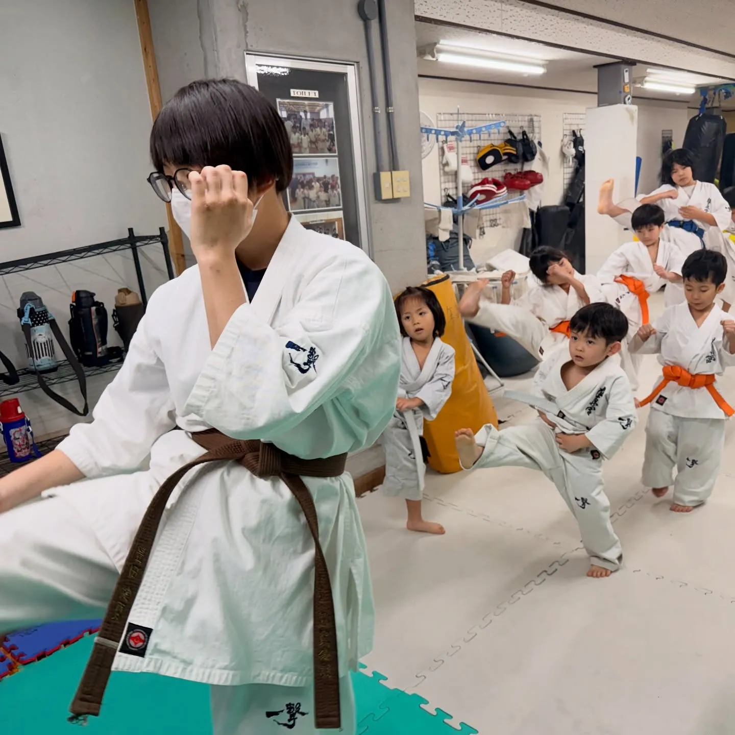 少年部！雨にも負けず頑張りました！