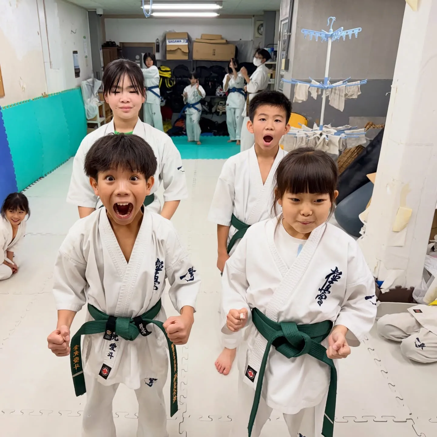 少年部！雨にも負けず頑張りました！