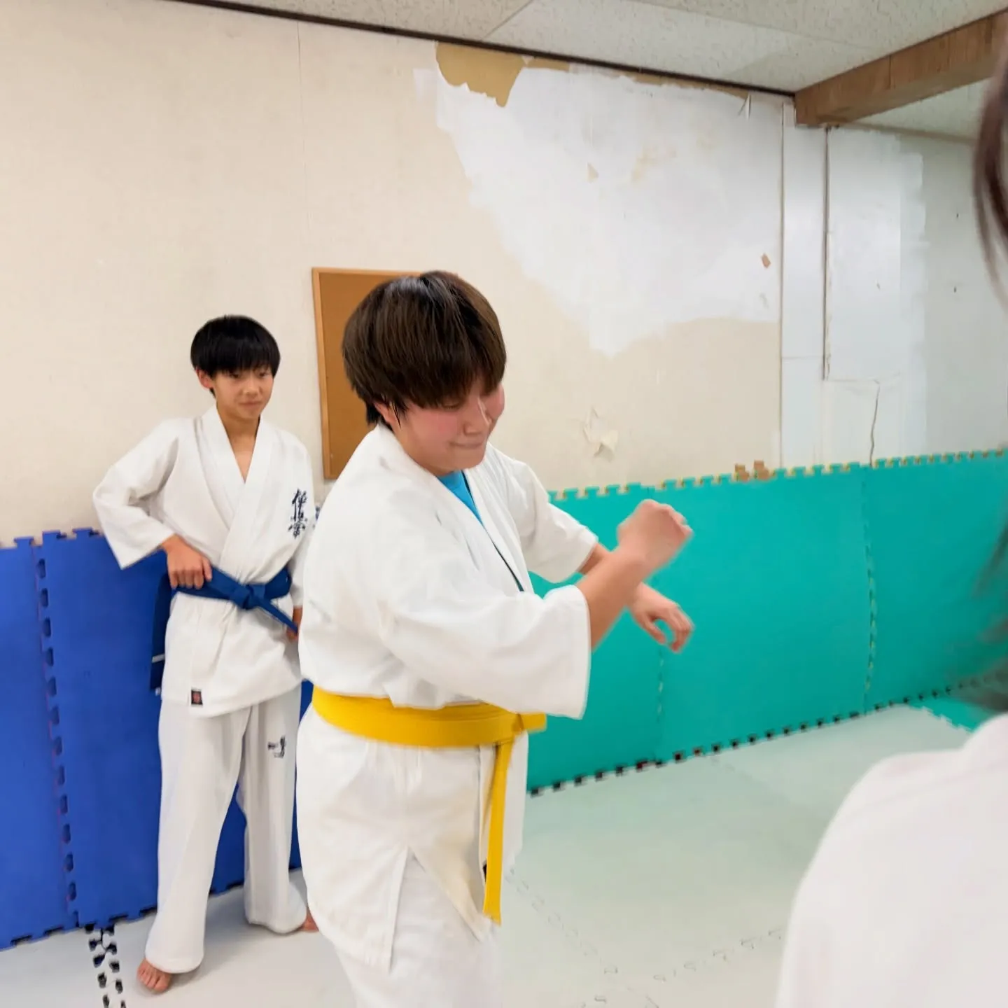 来年の兵庫大会出場を宣言した、まっちゃん！