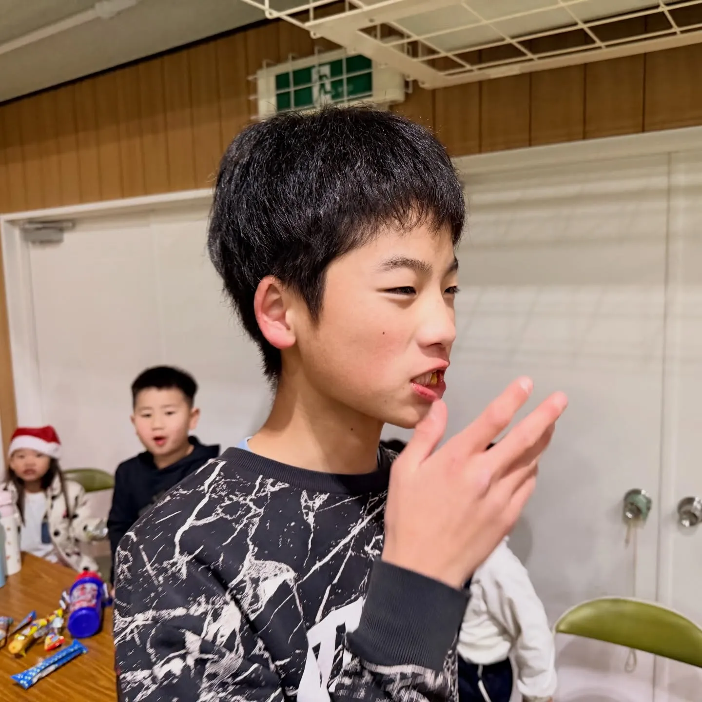 うちはクリスマス会はしませんが、ドッチボール大会はやります!