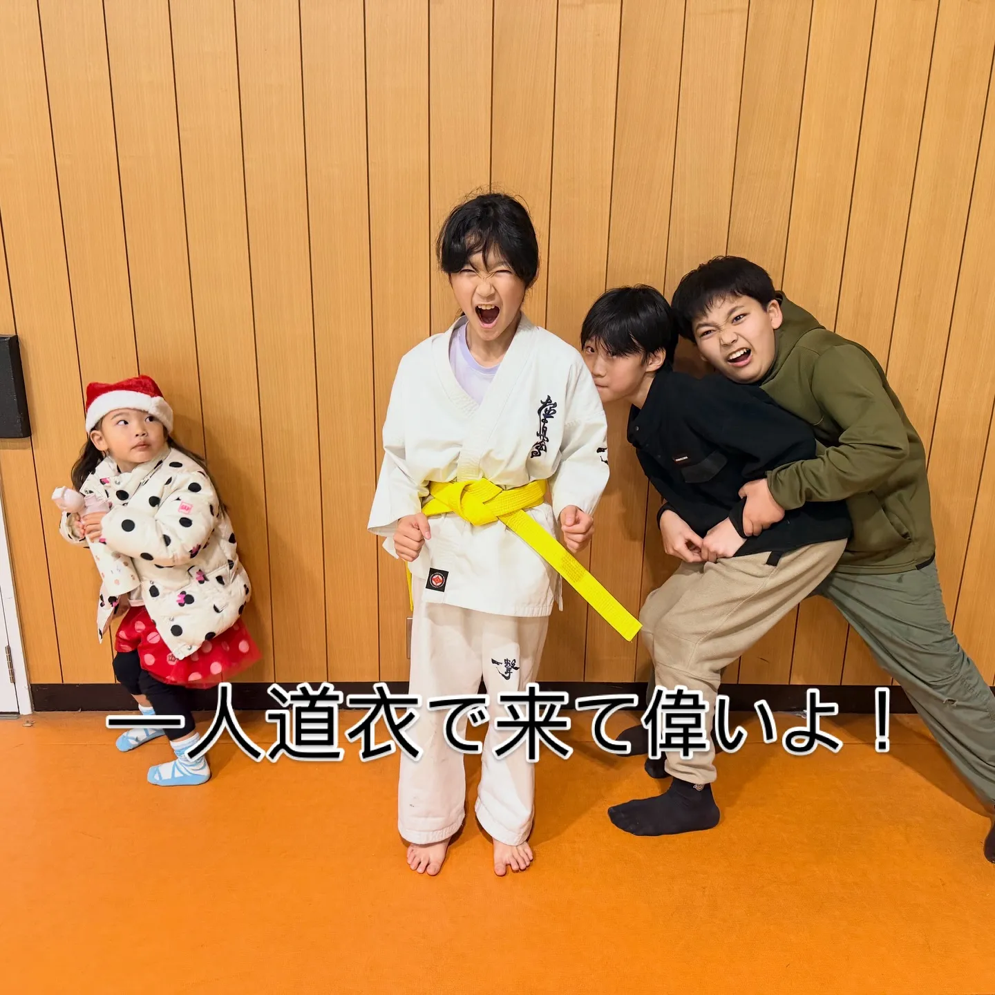 うちはクリスマス会はしませんが、ドッチボール大会はやります!