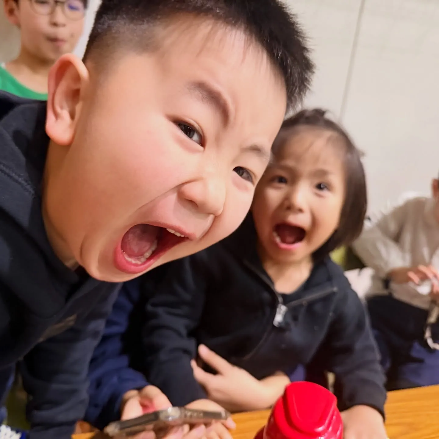 うちはクリスマス会はしませんが、ドッチボール大会はやります!