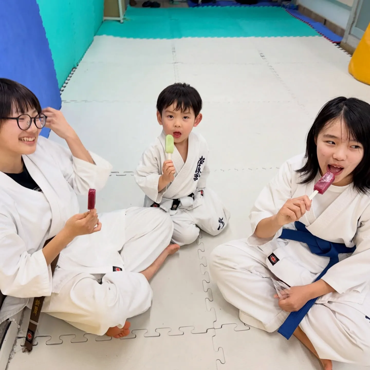 よく稽古に来た！ナイスファイト！