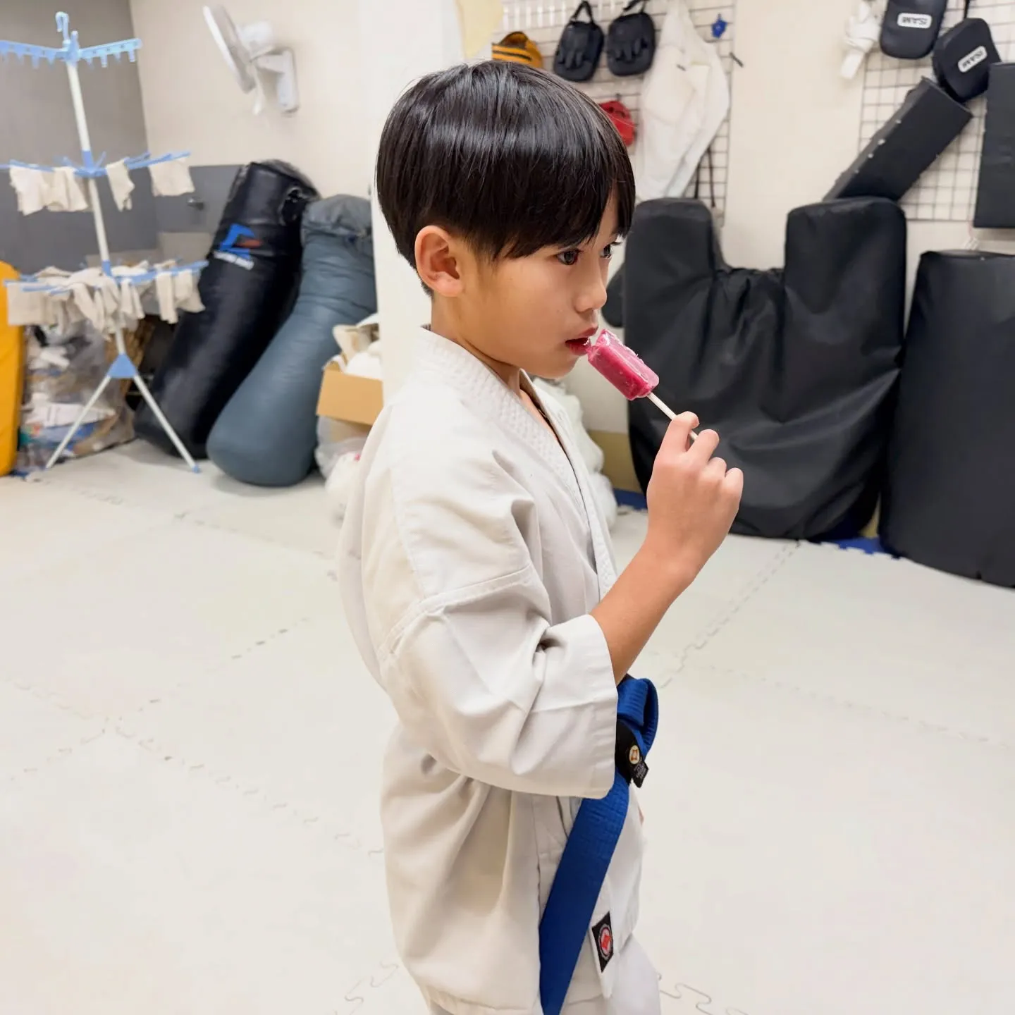 よく稽古に来た！ナイスファイト！