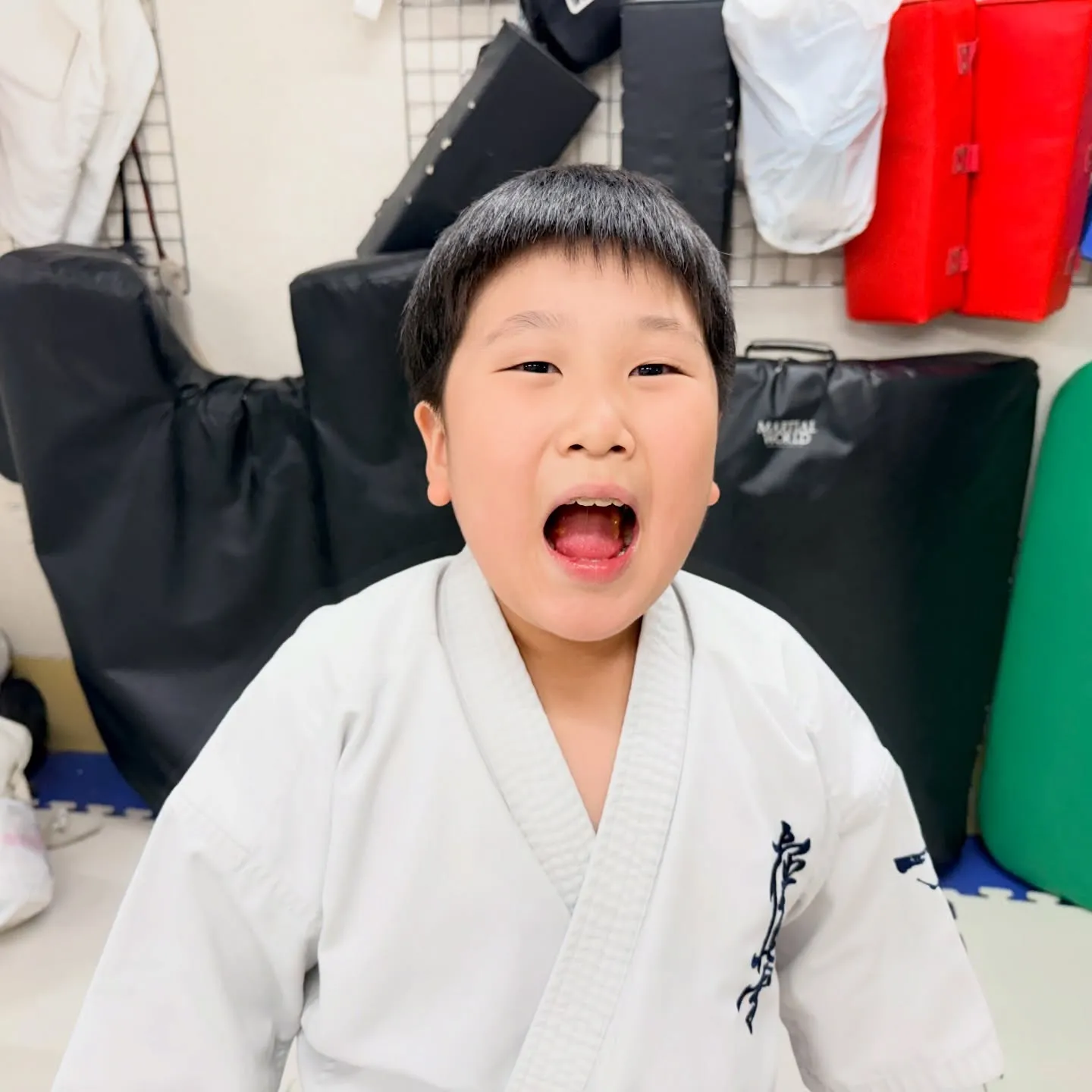 よく稽古に来た！ナイスファイト！