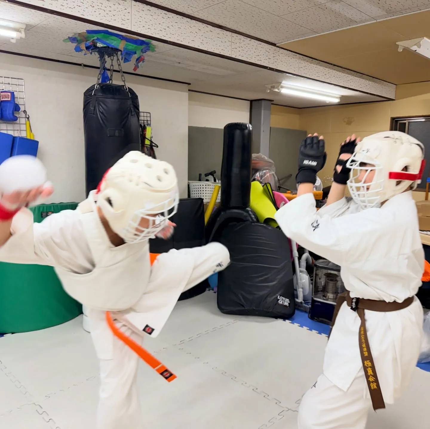 よく稽古に来た！ナイスファイト！