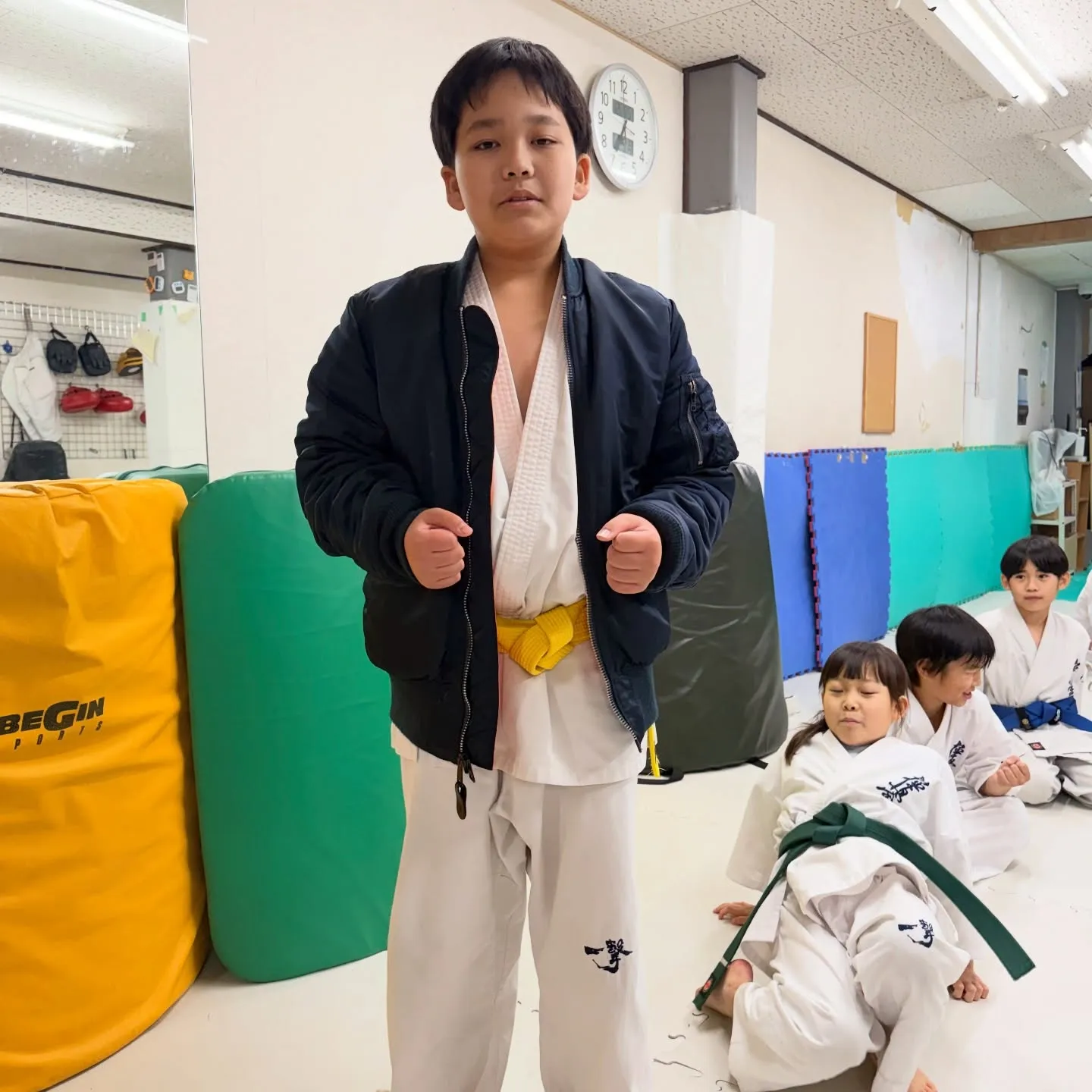 少年部！今年最後の稽古でした！