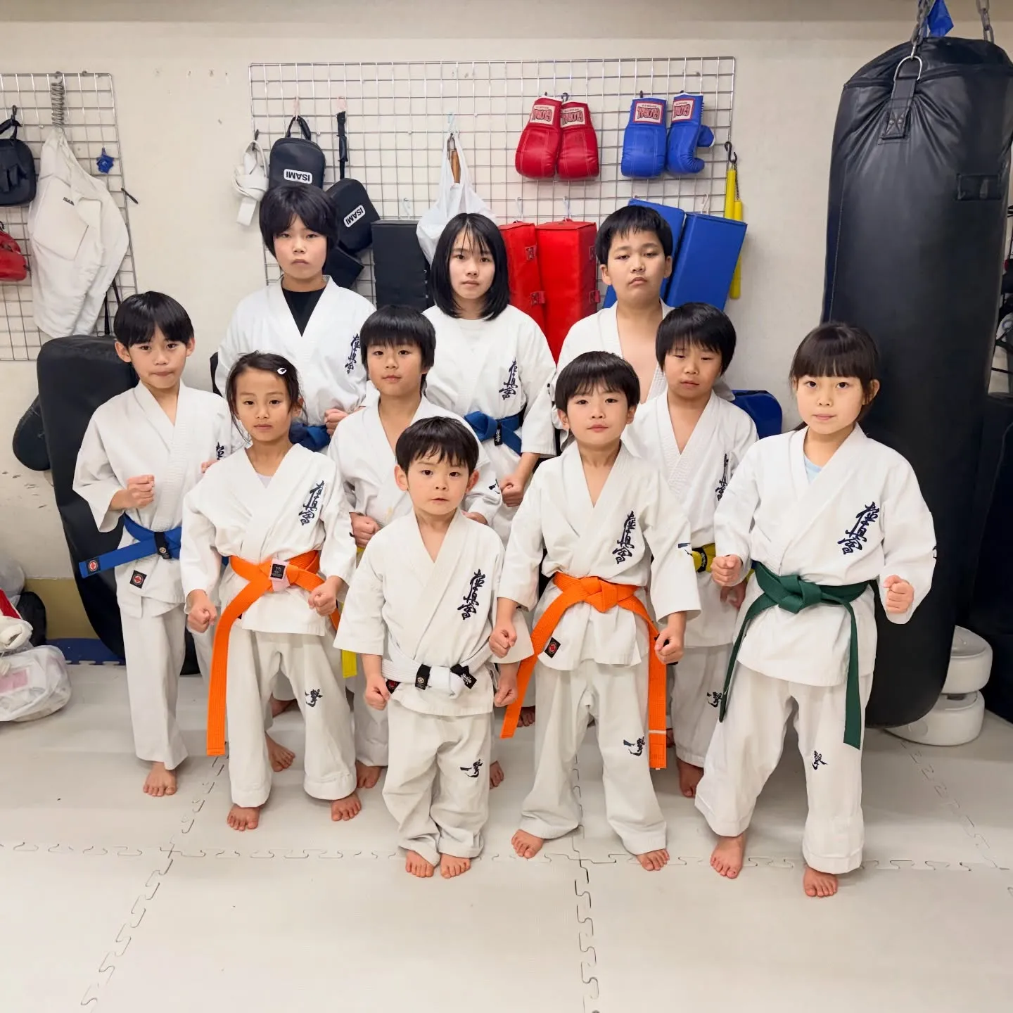 少年部！今年最後の稽古でした！