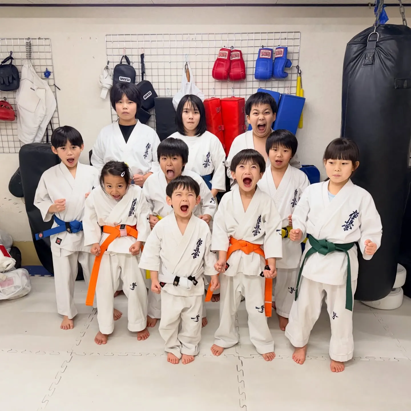 少年部！今年最後の稽古でした！