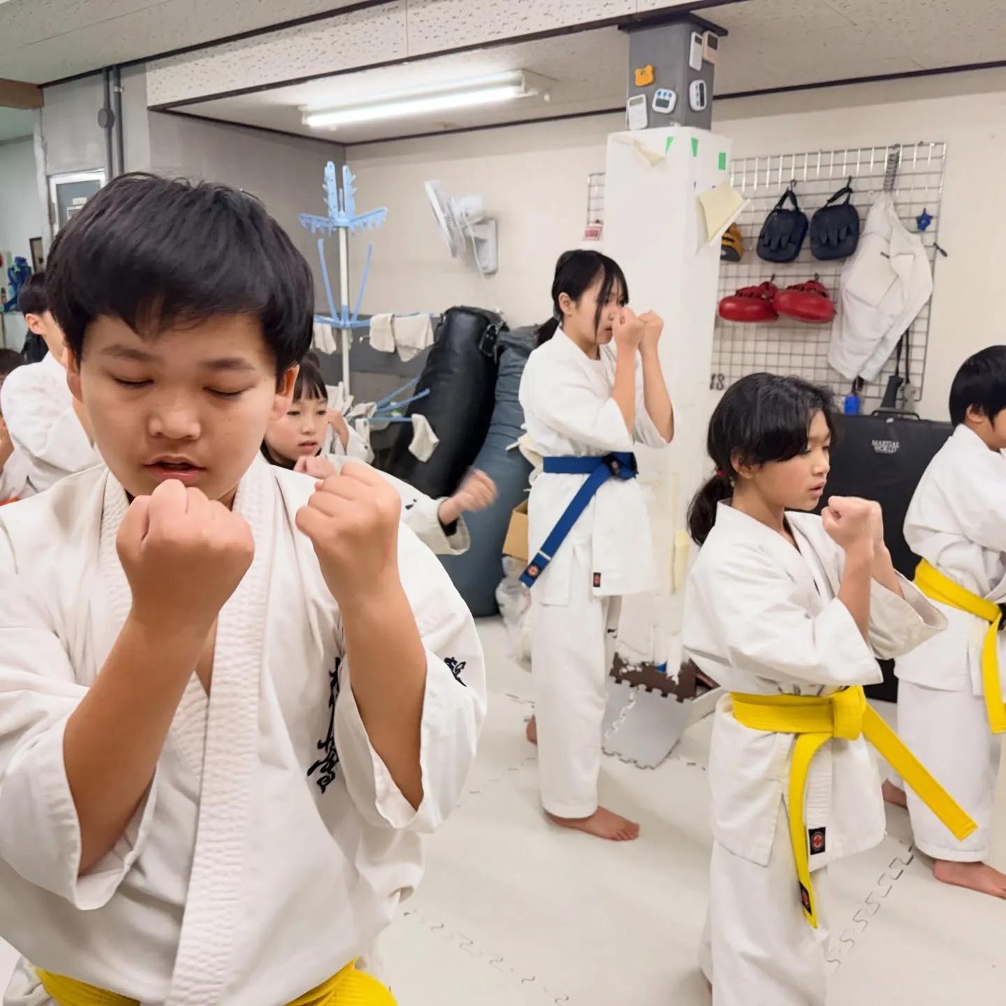 寒かった1日でしたが、子供は元気です。