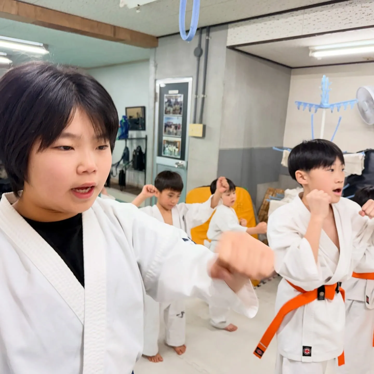 寒かった1日でしたが、子供は元気です。