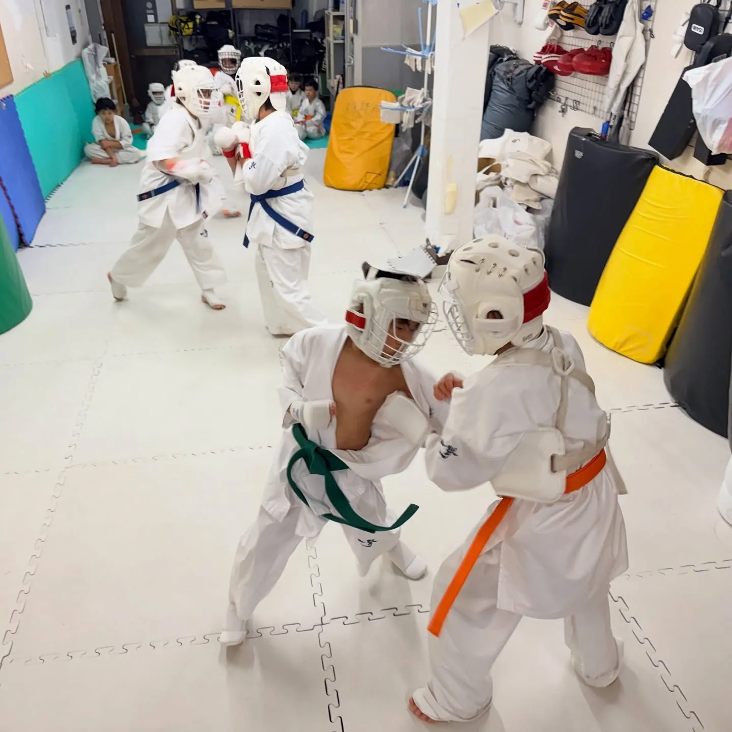 寒かった1日でしたが、子供は元気です。