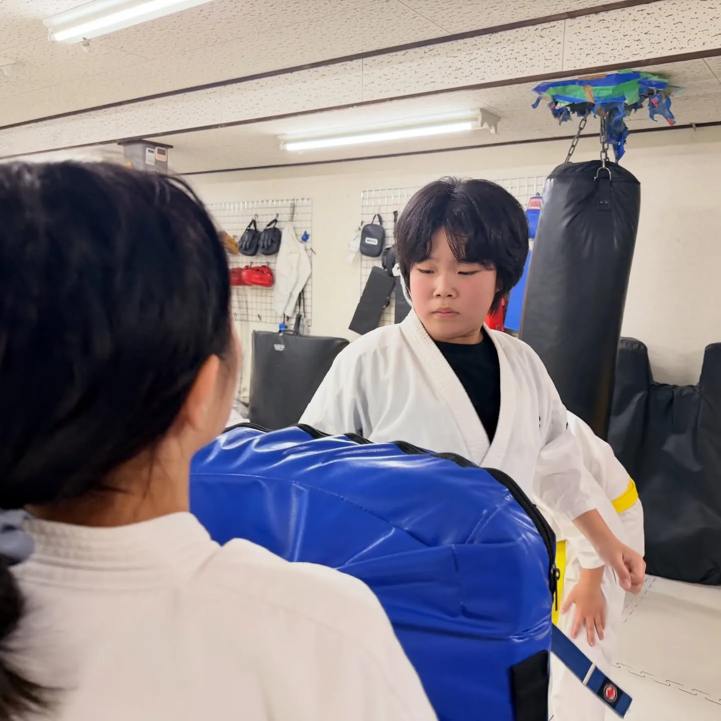 寒かった1日でしたが、子供は元気です。