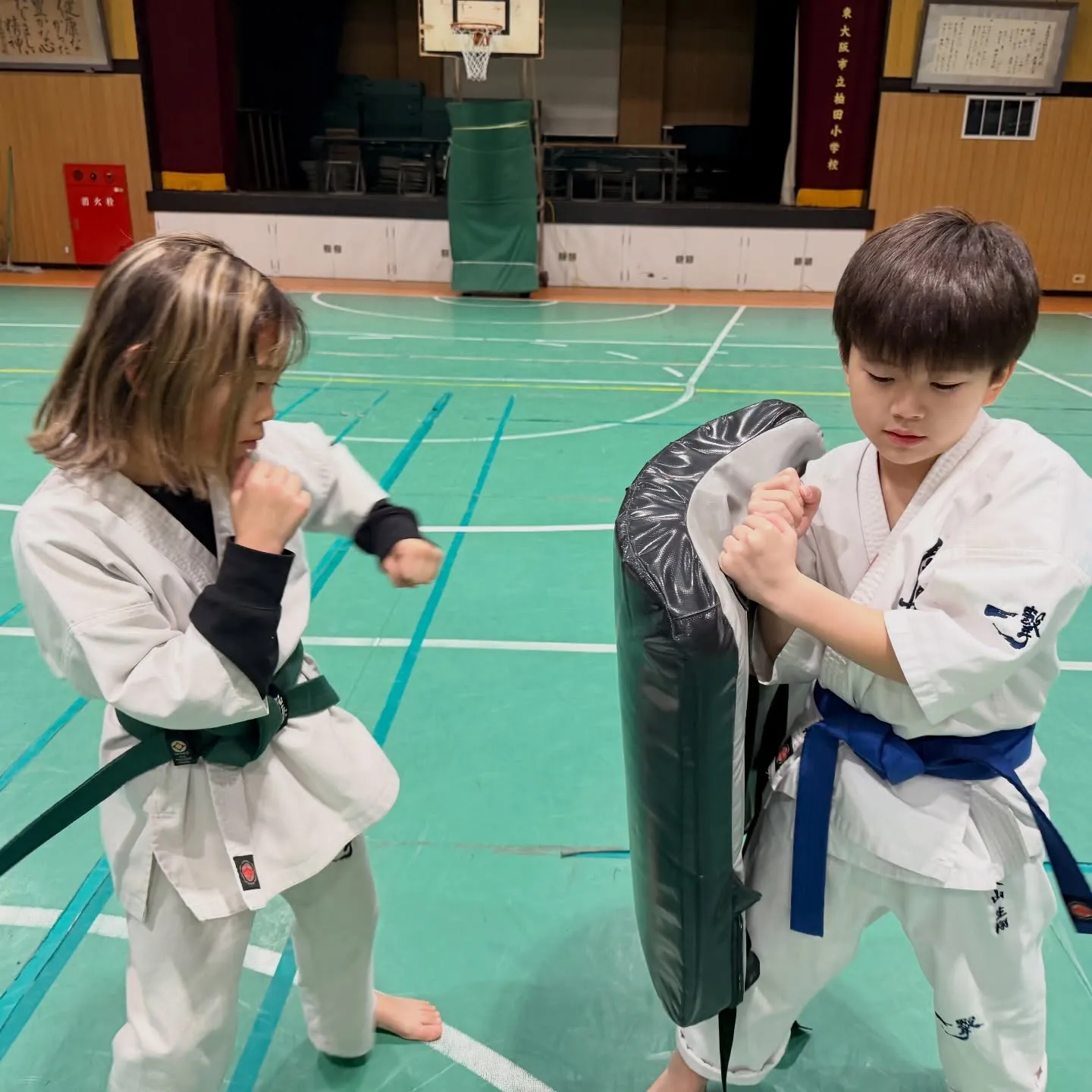 今日も生徒は目標に向けて頑張りました！