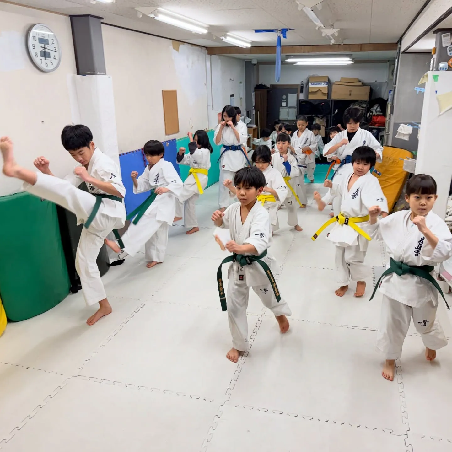 少年部！明日も頑張ろうぜ！