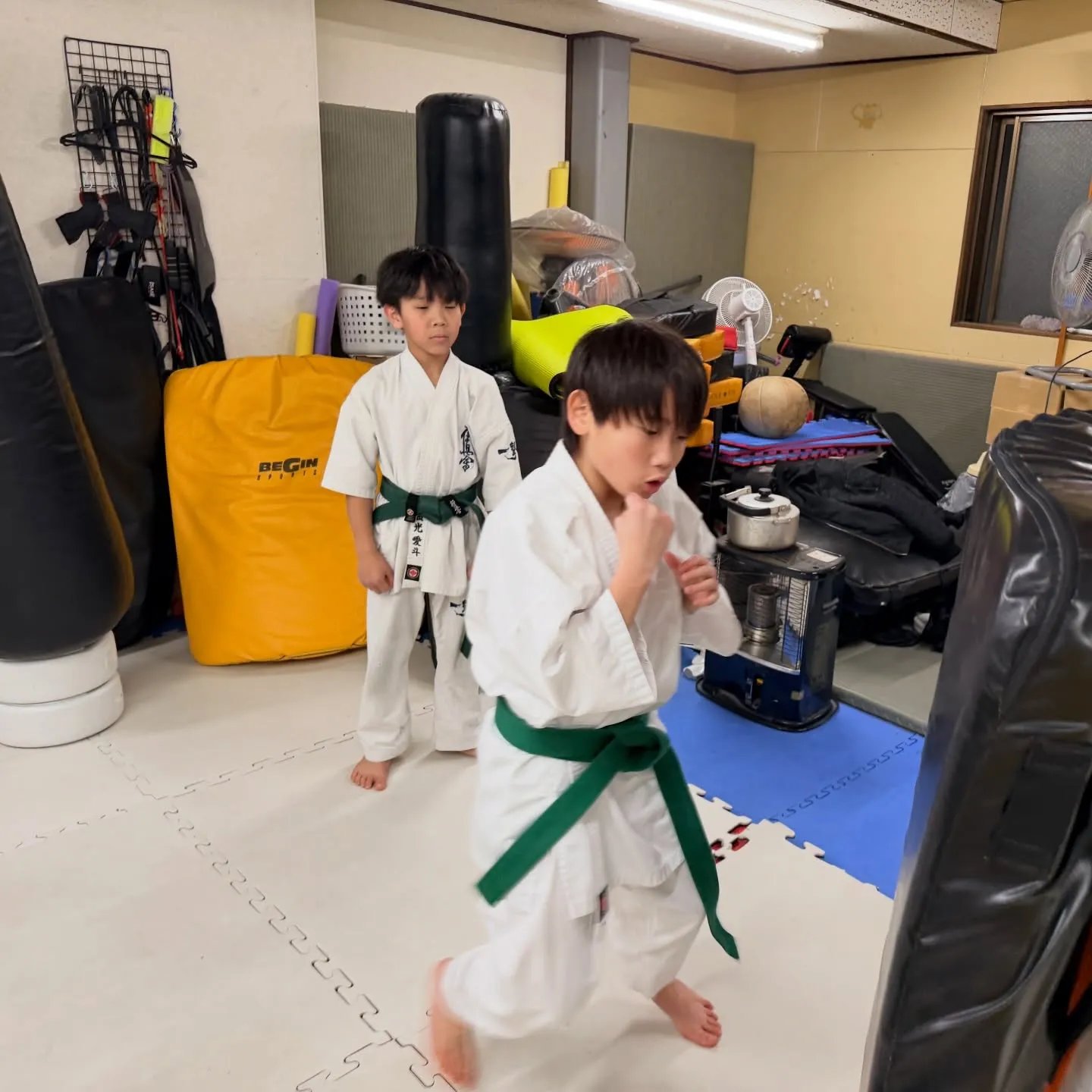 少年部！明日も頑張ろうぜ！