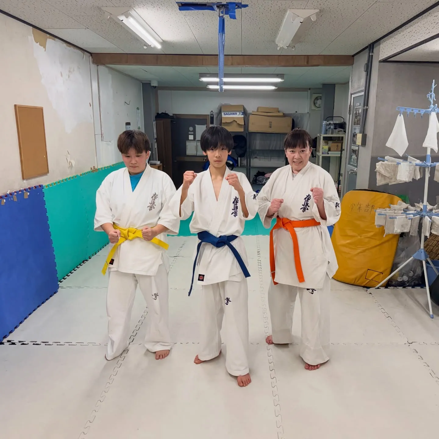 一般部!今日は少なめでしたが、みんな頑張ったよ!